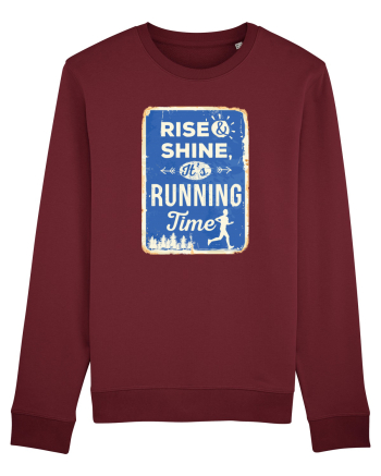 Rise and Shine Running Time Burgundy