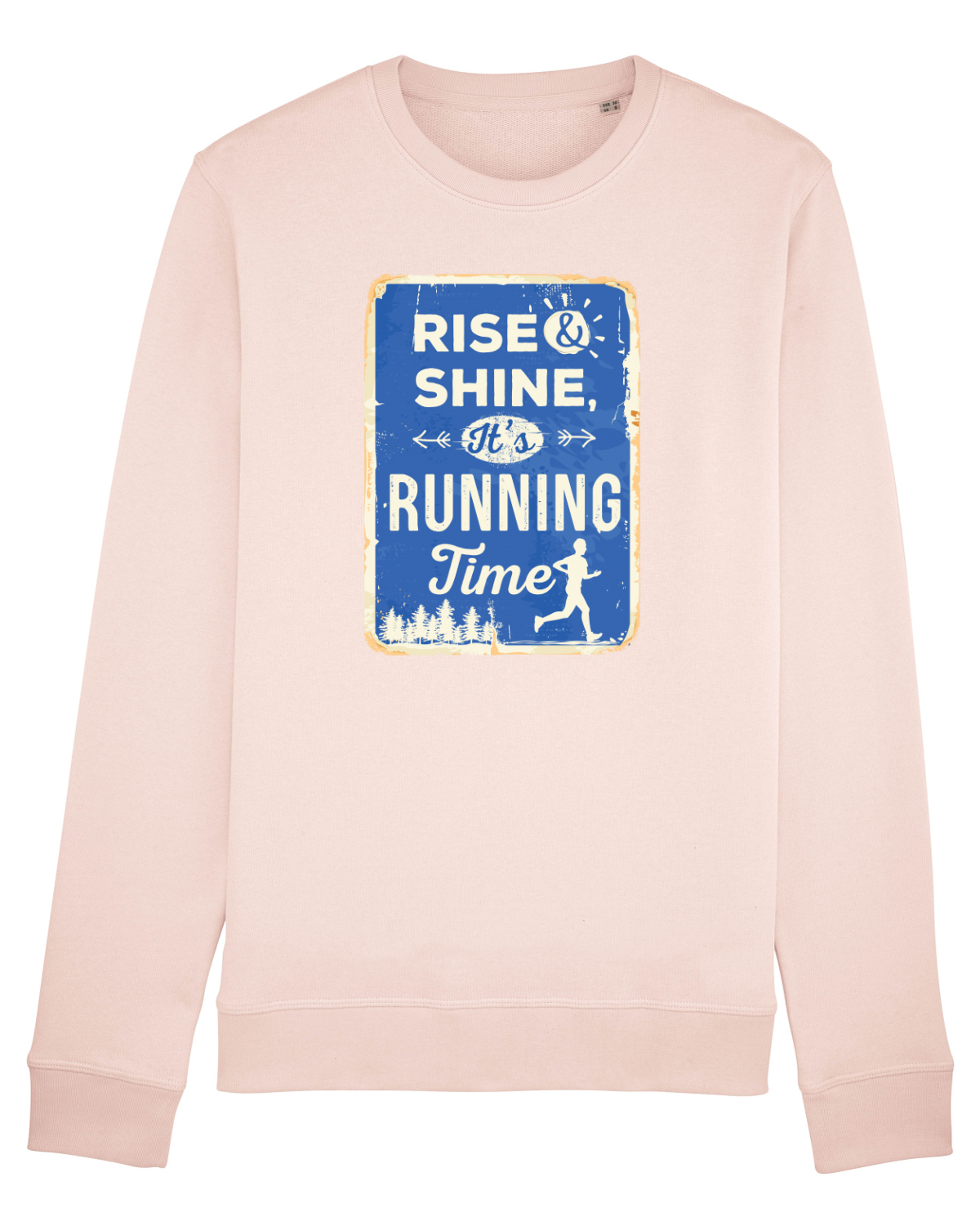 Bluză mânecă lungă Unisex Rise Candy Pink
