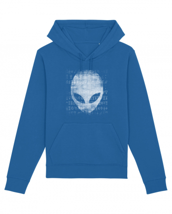 Ancient Alien Face Royal Blue