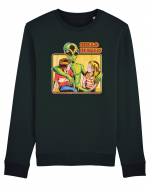 Cool Retro Alien Hello Humans Bluză mânecă lungă Unisex Rise