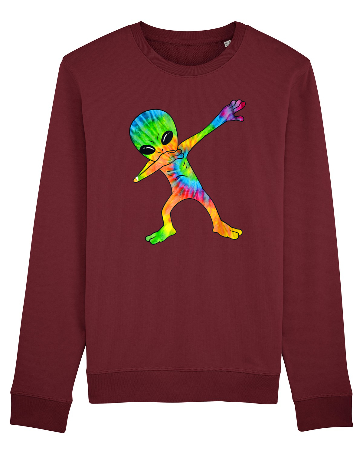 Bluză mânecă lungă Unisex Rise Burgundy