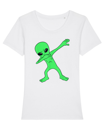 Dabbing Alien White