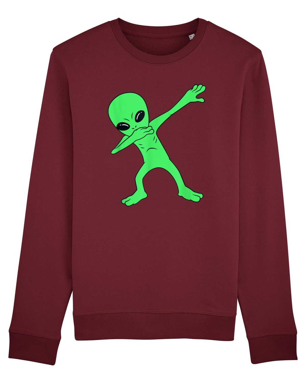Bluză mânecă lungă Unisex Rise Burgundy
