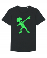 Dabbing Alien Tricou mânecă scurtă guler larg Bărbat Skater