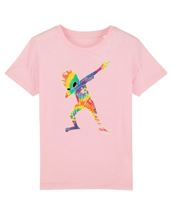Colour Dabbing Alien Cotton Pink