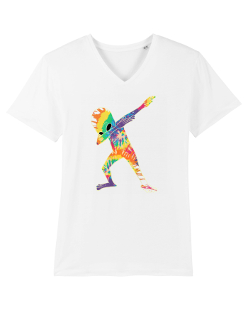 Colour Dabbing Alien White
