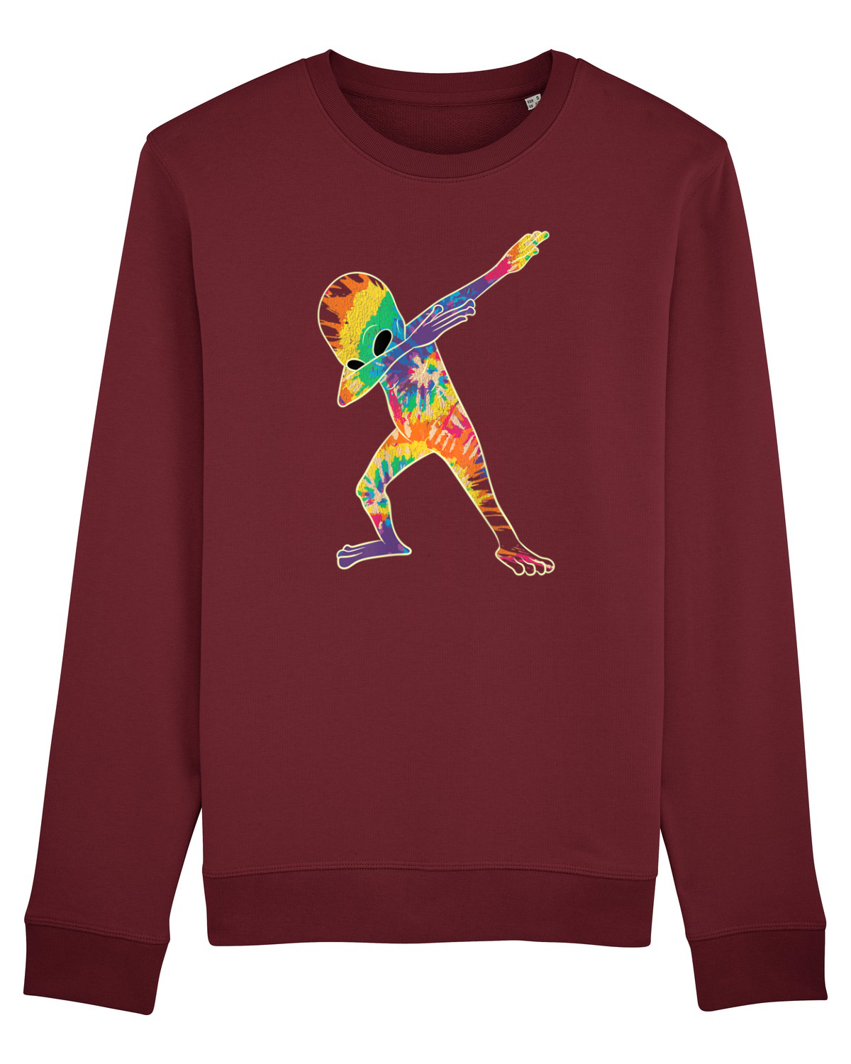Bluză mânecă lungă Unisex Rise Burgundy