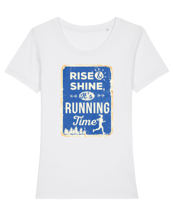 Rise and Shine Running Time White