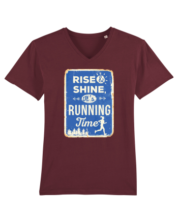 Rise and Shine Running Time Burgundy