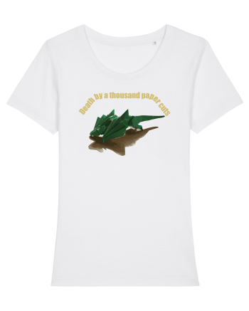 Origami Dragon White