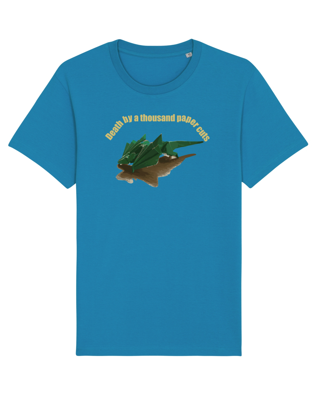 Tricou mânecă scurtă Unisex Rocker Azur