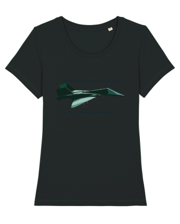 Origami Plane Black