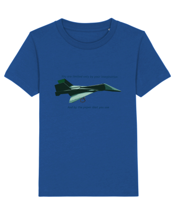 Origami Plane Majorelle Blue