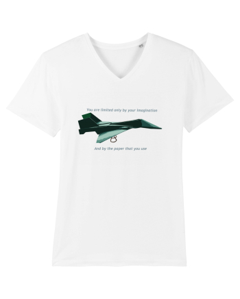 Origami Plane White