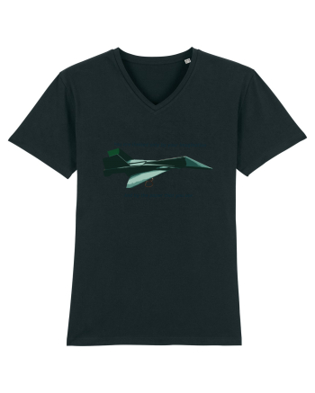 Origami Plane Black