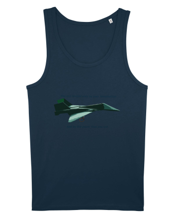 Origami Plane Navy