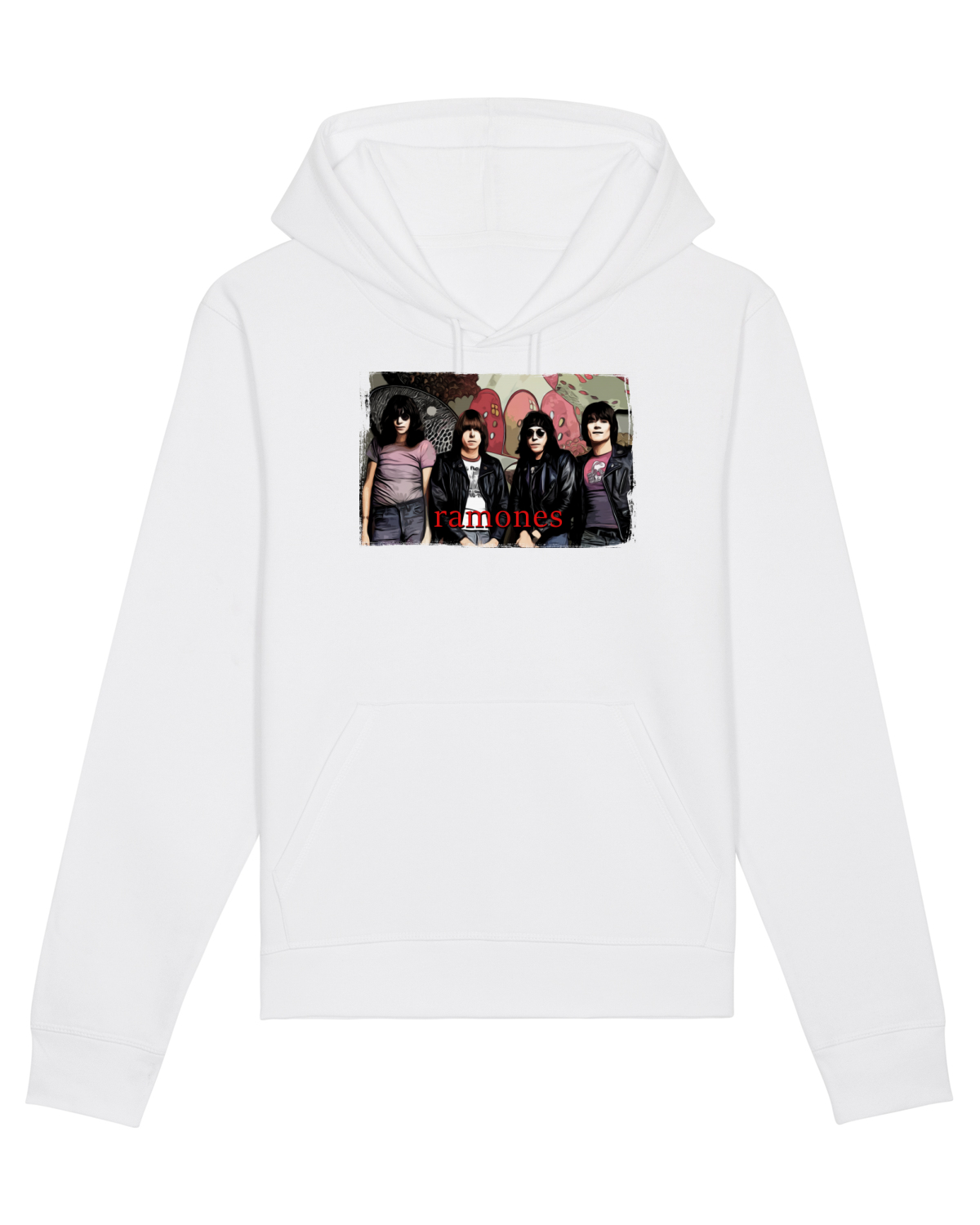 Hanorac Unisex Drummer White