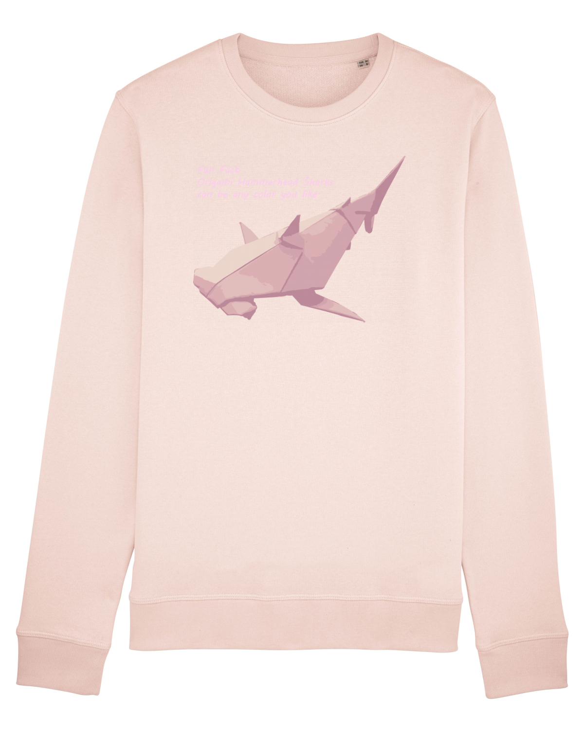 Bluză mânecă lungă Unisex Rise Candy Pink