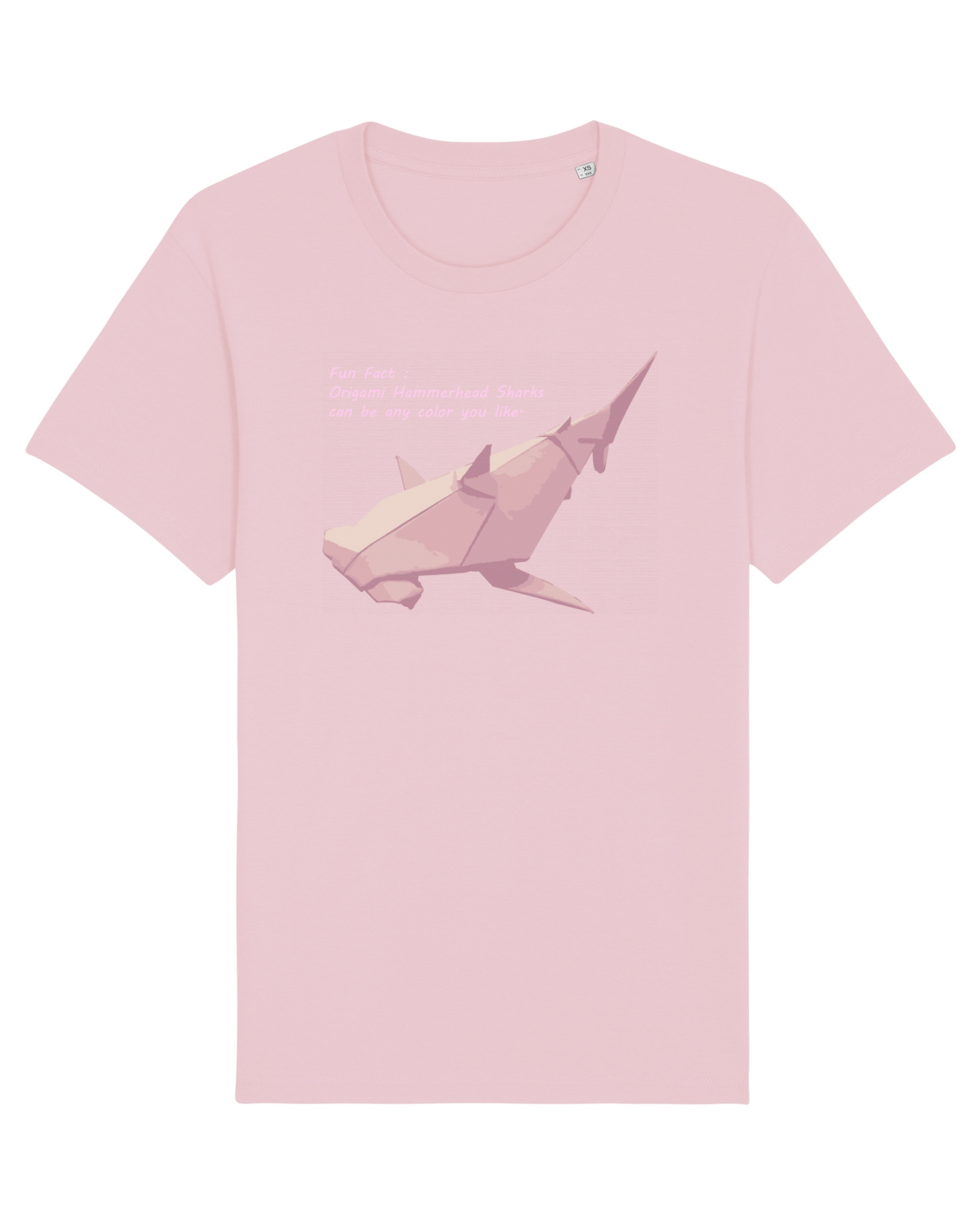 Tricou mânecă scurtă Unisex Rocker Cotton Pink