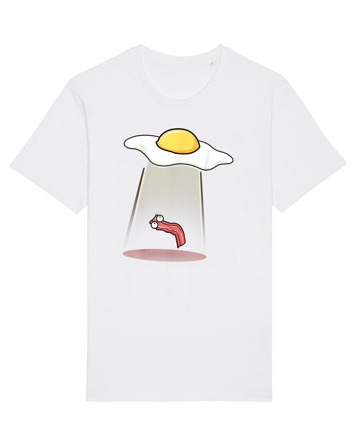 Tricou mânecă scurtă Unisex Rocker White