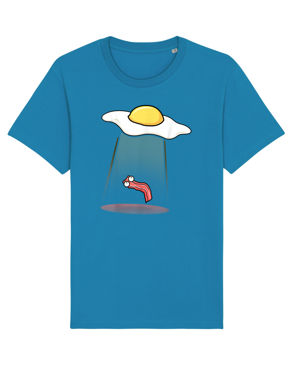 Tricou mânecă scurtă Unisex Rocker Azur