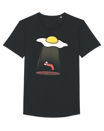 Funny Alien Breakfast Black