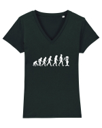 Evolution Alien Tricou mânecă scurtă guler V Damă Evoker