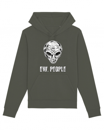 Ew People Funny Alien Face Khaki