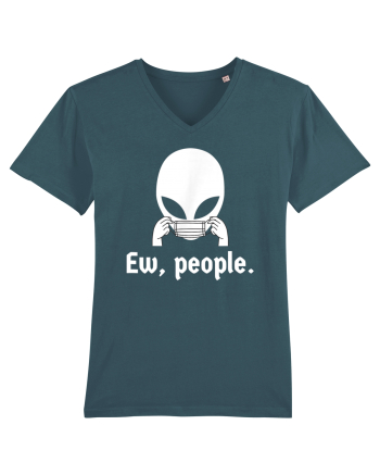 Ew People Introvert Alien Face Mask Stargazer