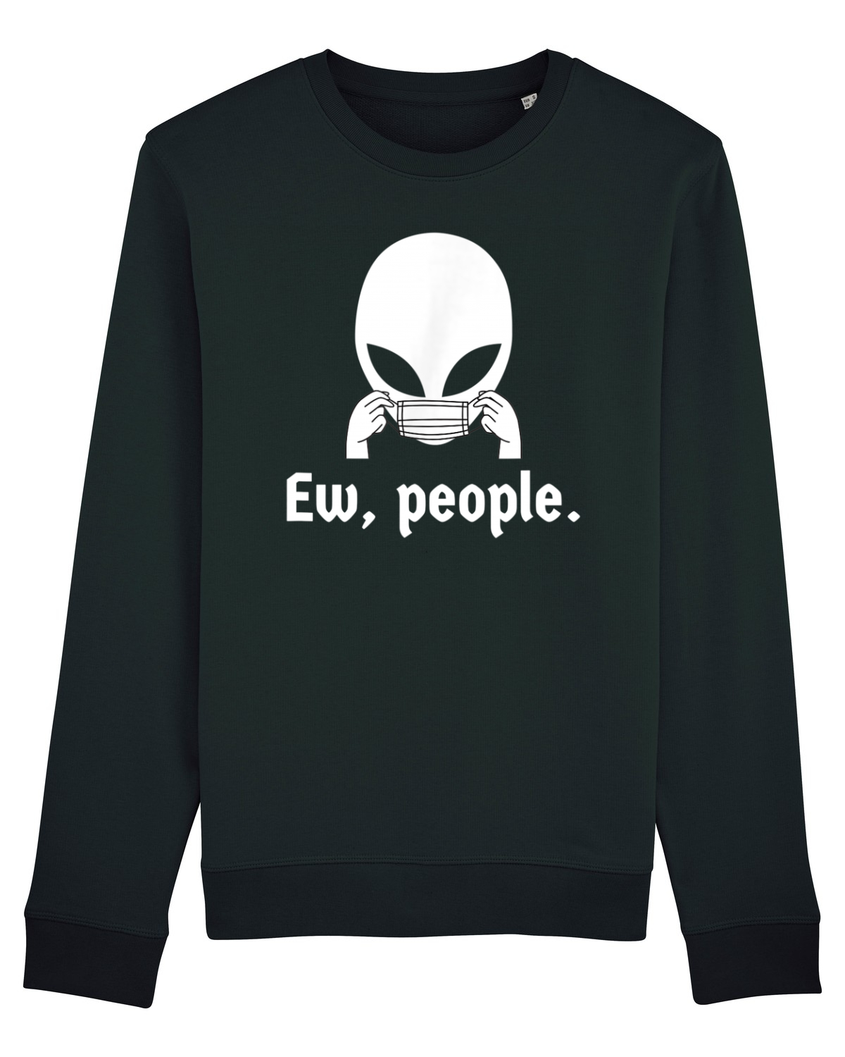 Bluză mânecă lungă Unisex Rise Black