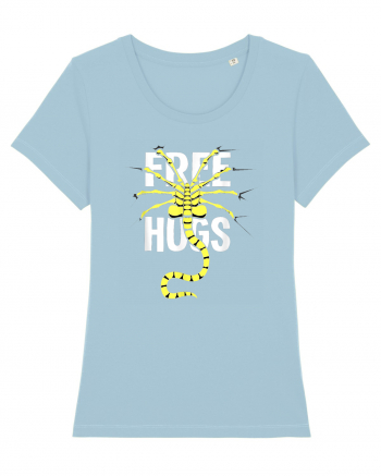 Free Hugs Sky Blue
