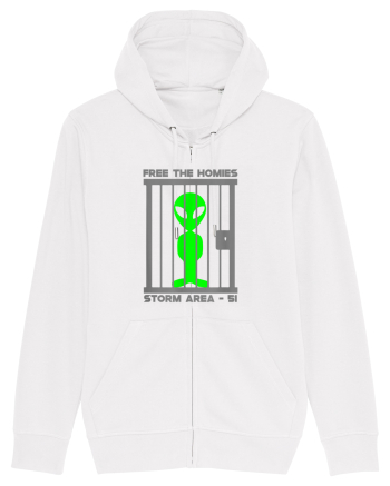 Free The Homies Jail Area 51 White