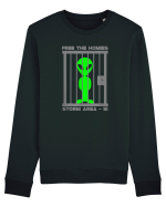 Free The Homies Jail Area 51 Bluză mânecă lungă Unisex Rise