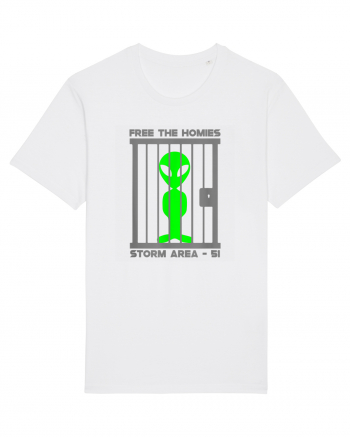 Free The Homies Jail Area 51 White