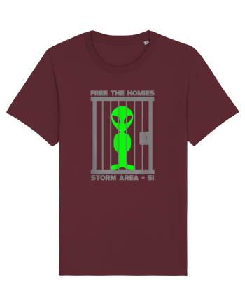 Free The Homies Jail Area 51 Burgundy