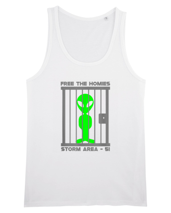 Free The Homies Jail Area 51 White