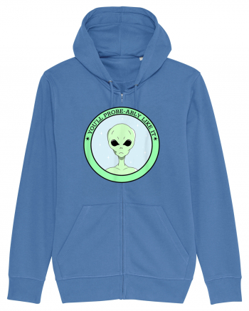 Funny Alien Abduction Probe Ably Bright Blue