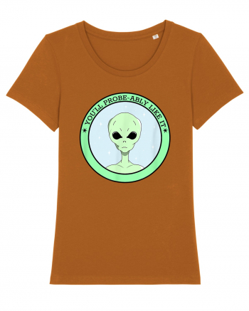 Funny Alien Abduction Probe Ably Roasted Orange