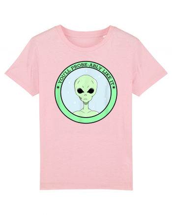 Funny Alien Abduction Probe Ably Cotton Pink
