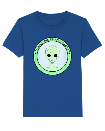 Funny Alien Abduction Probe Ably Majorelle Blue