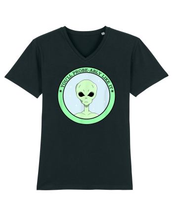 Funny Alien Abduction Probe Ably Black