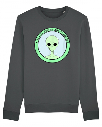 Funny Alien Abduction Probe Ably Anthracite