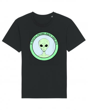 Funny Alien Abduction Probe Ably Black