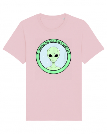 Funny Alien Abduction Probe Ably Cotton Pink