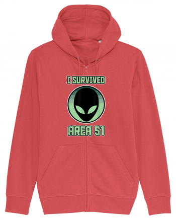 Funny Storm Area 51 Survived Alien Raid Carmine Red