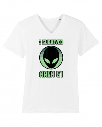 Funny Storm Area 51 Survived Alien Raid White