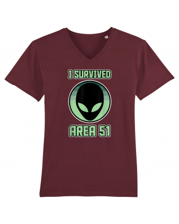 Funny Storm Area 51 Survived Alien Raid Burgundy