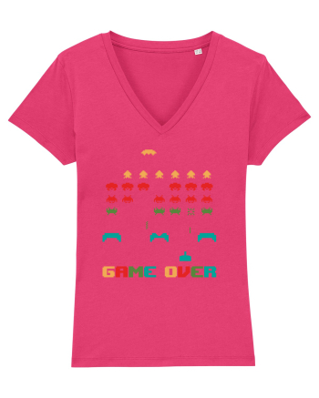 Game Over Retro Arcade Gaming Raspberry