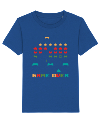 Game Over Retro Arcade Gaming Majorelle Blue
