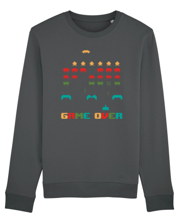 Game Over Retro Arcade Gaming Anthracite